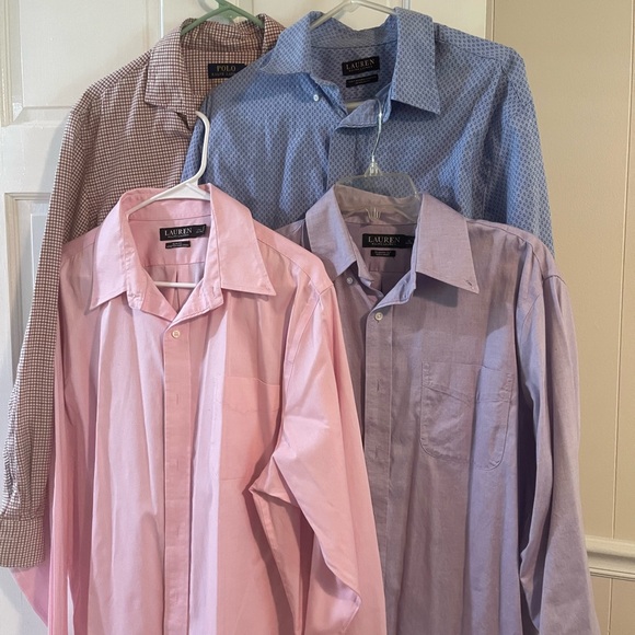 Ralph Lauren button down long sleeved shirts - Picture 2 of 5